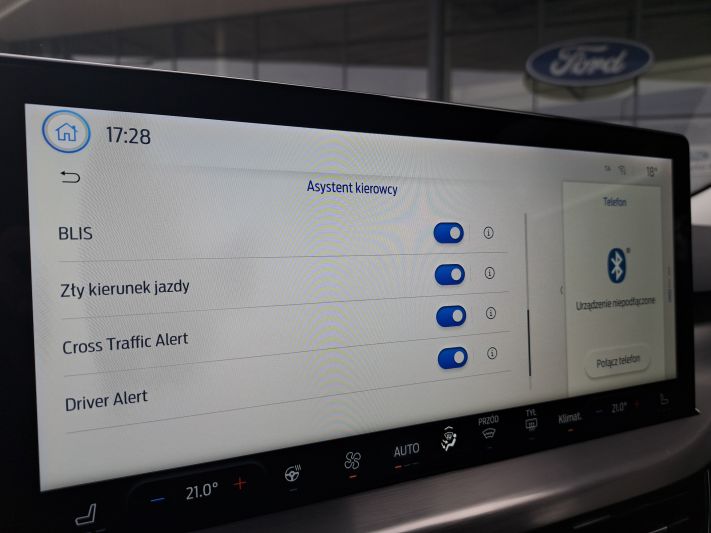 www.DobreUzywane.pl - FORD FOCUS 1.5 ECOBLUE 116KM TITANIUM X AUTOMAT , REFLEKTORY MATRIX