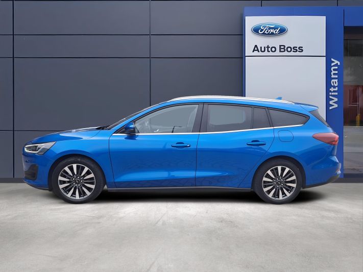 www.DobreUzywane.pl - FORD FOCUS 1.5 ECOBLUE 116KM TITANIUM X AUTOMAT , REFLEKTORY MATRIX