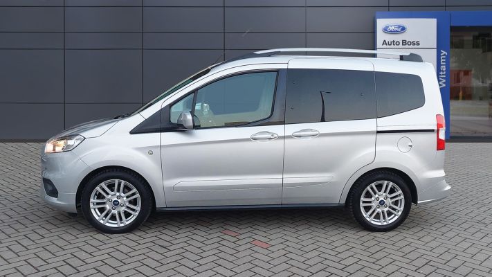 www.DobreUzywane.pl - FORD TOURNEO COURIER 1,0 100 KM BENZYNA, TITANIUM, SALON POLSKA