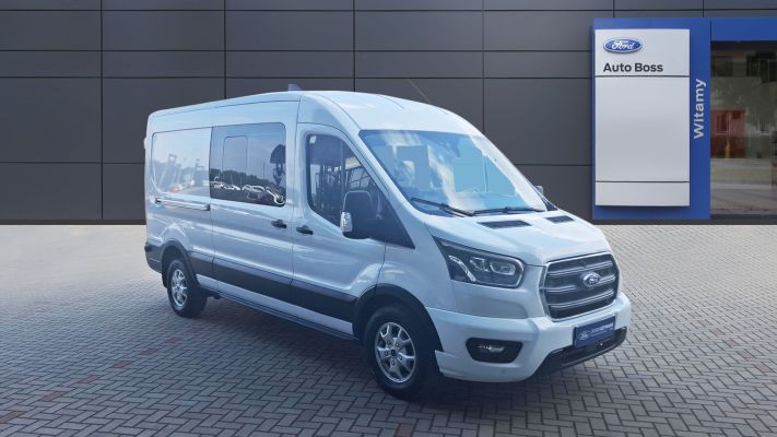 www.DobreUzywane.pl - FORD TRANSIT 2.0 ECOBLUE 170 KM 6-OSOBOWY L3H2 350 LIMITED, AUTOMAT