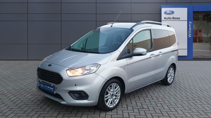 www.DobreUzywane.pl - FORD TOURNEO COURIER 1,0 100 KM BENZYNA, TITANIUM, SALON POLSKA