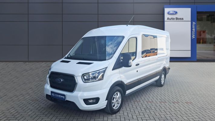 www.DobreUzywane.pl - FORD TRANSIT 2.0 ECOBLUE 170 KM 6-OSOBOWY L3H2 350 LIMITED, AUTOMAT