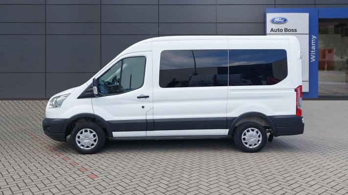 www.DobreUzywane.pl - FORD TRANSIT 2.0 ECOBLUE 9-OSOBOWY L2 TREND, SALON POLSKA