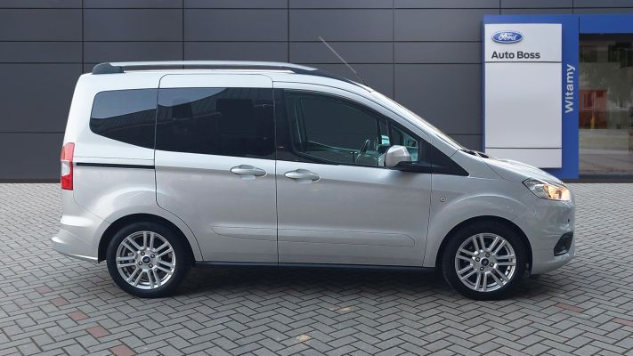 www.DobreUzywane.pl - FORD TOURNEO COURIER 1,0 100 KM BENZYNA, TITANIUM, SALON POLSKA