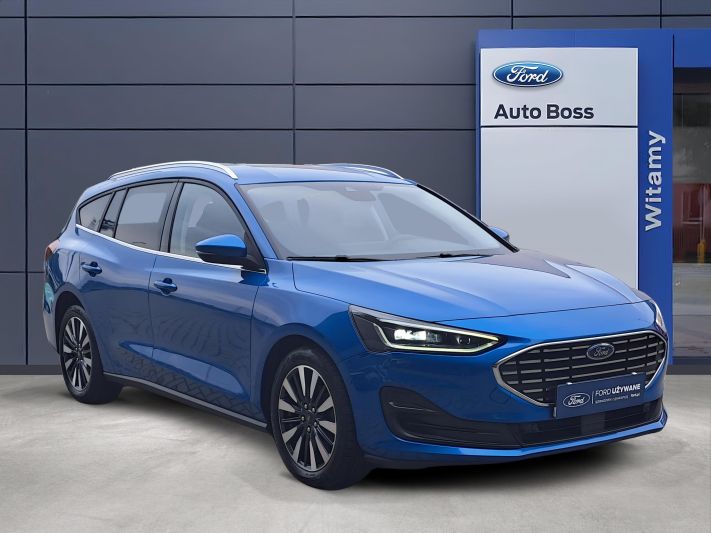 www.DobreUzywane.pl - FORD FOCUS 1.5 ECOBLUE 116KM TITANIUM X AUTOMAT , REFLEKTORY MATRIX