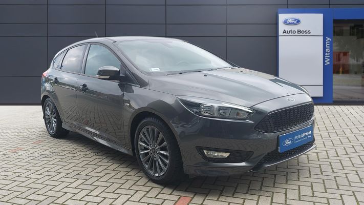 www.DobreUzywane.pl - FORD FOCUS 1,5 ECOBOOST 150 KM, ST-LINE, PRZEBIEG TYLKO 33 TYS KM!!!