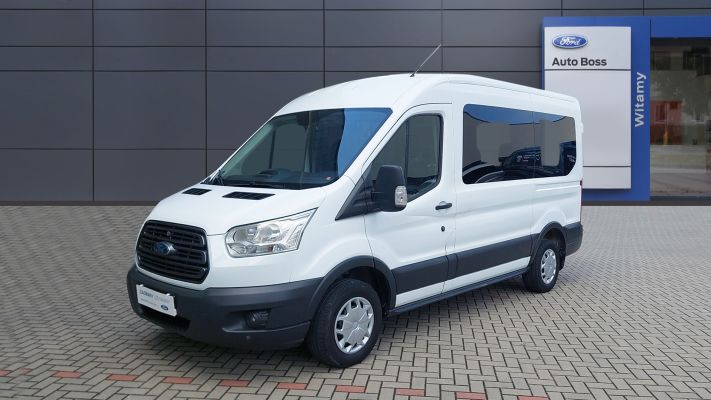www.DobreUzywane.pl - FORD TRANSIT 2.0 ECOBLUE 9-OSOBOWY L2 TREND, SALON POLSKA