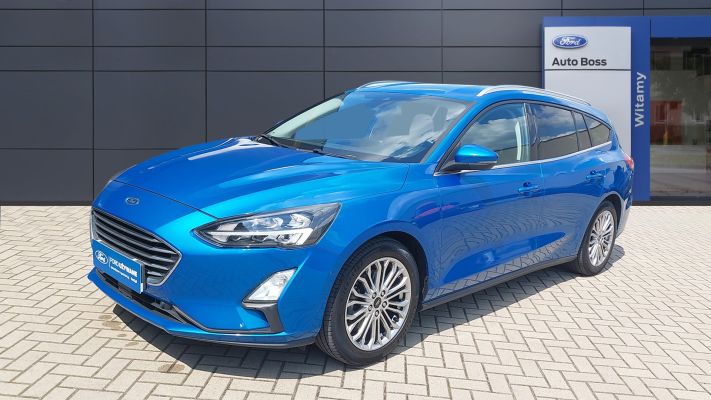 www.DobreUzywane.pl - FORD FOCUS KOMBI 1.5 ECOBOOST 150KM TITANIUM, REFLEKTORY FULL LED