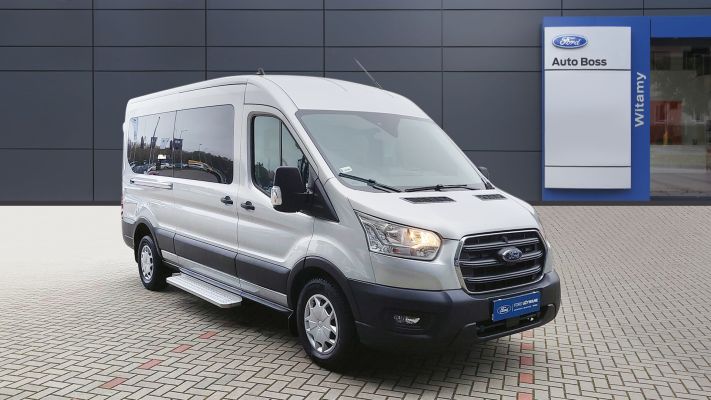 www.DobreUzywane.pl - FORD TRANSIT 2,0 DIESEL 130 KM, L3H2, OSOBOWY, PRZEBIEG TYLKO 22 TYS KM!!!