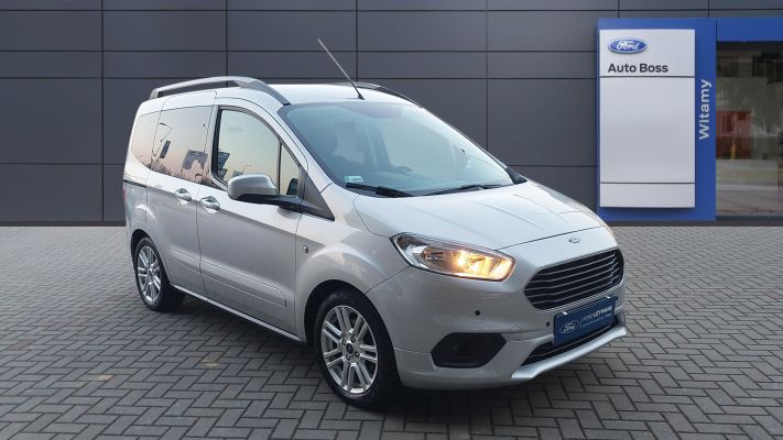 www.DobreUzywane.pl - FORD TOURNEO COURIER 1,0 100 KM BENZYNA, TITANIUM, SALON POLSKA